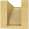 Ekena Millwork 4"W x 8"D x 4"H Wide Burlington Rough Cedar Woodgrain TimberThane Corbel, Primed Tan CORUR04X08X04BURRCPR - alternate 4